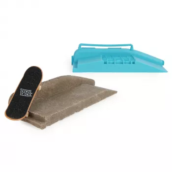 Tech Deck statybinis betono daugkartinio naudojimo modeliavimo žaidimų rinkinys su išskirtine Enjoi riešlenčių lenta, turėklu, formomis, riedlentės parko rinkiniu, vaikiškas žaislas berniukams ir mergaitėms nuo 6 metų