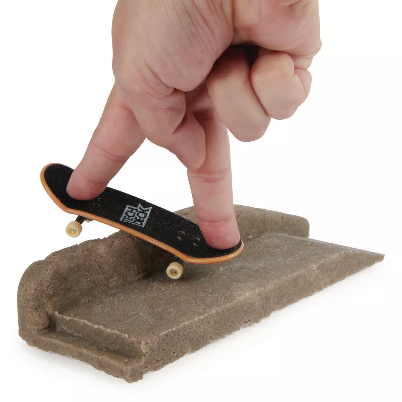 Tech Deck statybinis betono daugkartinio naudojimo modeliavimo žaidimų rinkinys su išskirtine Enjoi riešlenčių lenta, turėklu, formomis, riedlentės parko rinkiniu, vaikiškas žaislas berniukams ir mergaitėms nuo 6 metų