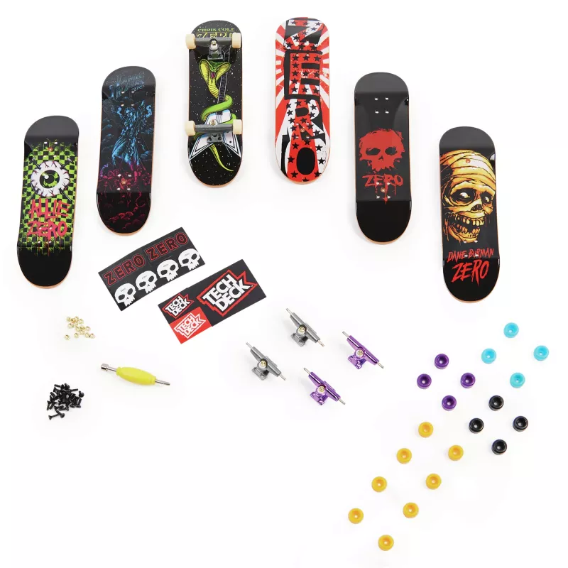 Tech Deck, Sk8shop Fingerboard Bonus Pack, Kolekcionuojami ir pritaikomi mini riedlentės (stiliai gali skirtis)