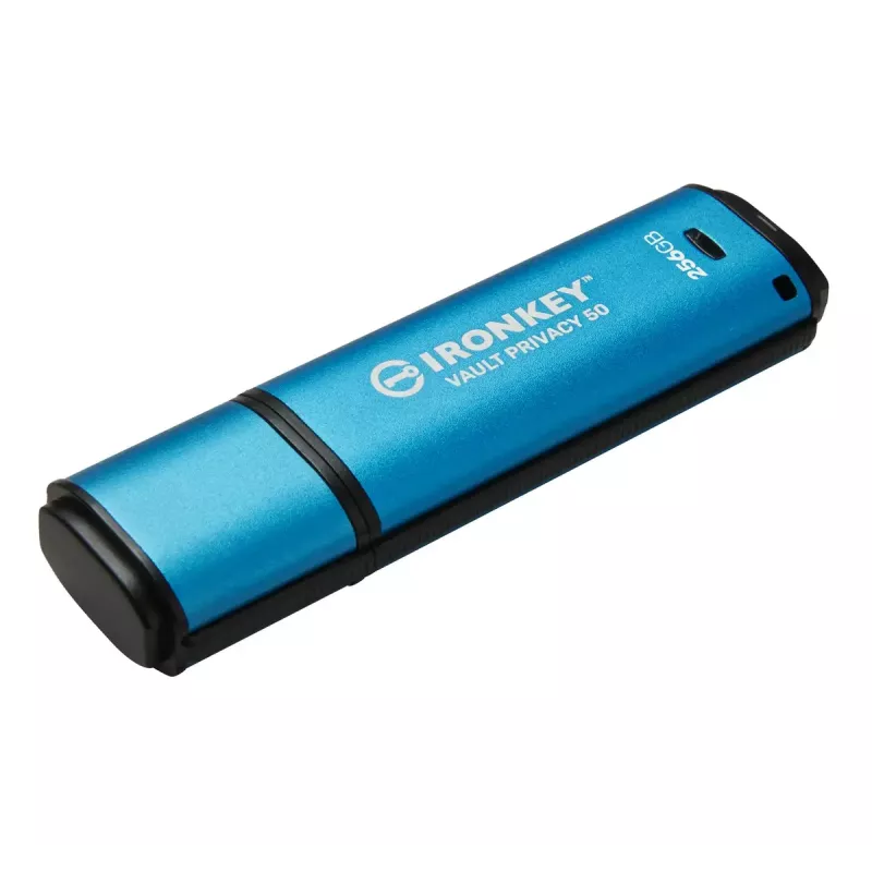 USB Flash Drive Kingston 256GB USB Type-A IronKey Vault Privacy 50