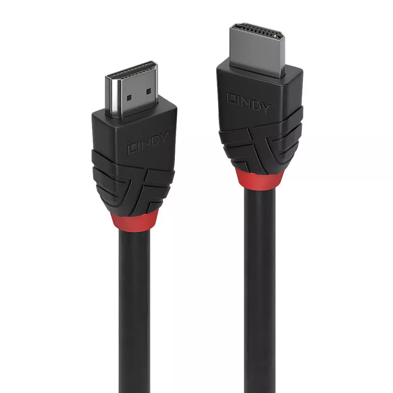 HDMI kabelis Lindy 5m 8K60Hz juodas A tipo kištukas-kištukas