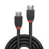 Lindy 3m 8K60hz HDMI kabelis, juoda linija, 3 m, HDMI tipo A (standartinis), HDMI tipo A (standartinis), 48 Gbit/s, juoda