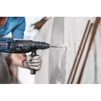 Bosch gręžtuvas SDS Plus-5, gręžtuvas, rotorinis plaktukas, plaktukinis gręžtuvas, 4 mm, 115 mm, plyta, betonas, kalkakmenis, akmuo, 5 cm