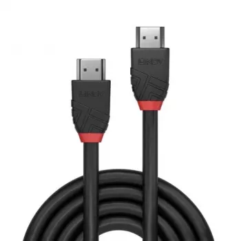 Lindy 1m 8K60Hz HDMI kabelis, Juoda Line