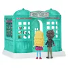 Wizarding World Harry Potter, Magical Minis Honeydukes Sweet Shop su 2 išskirtinėmis figūrėlėmis ir 5 priedais, vaikų žaislai nuo 6 metų