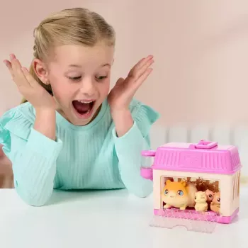 Mini playset hamster Little Live Pets Mama Surprise S4 by little live pets — žaislinis gyvūnėlis, nuo 5 metų