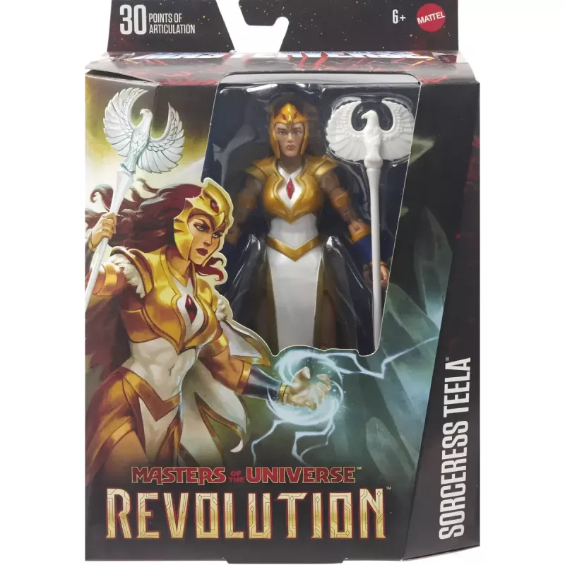 Veiksmo figūrėlė Mattel Masters of the Universe Sorceress Teela 6+ Spalvinga
