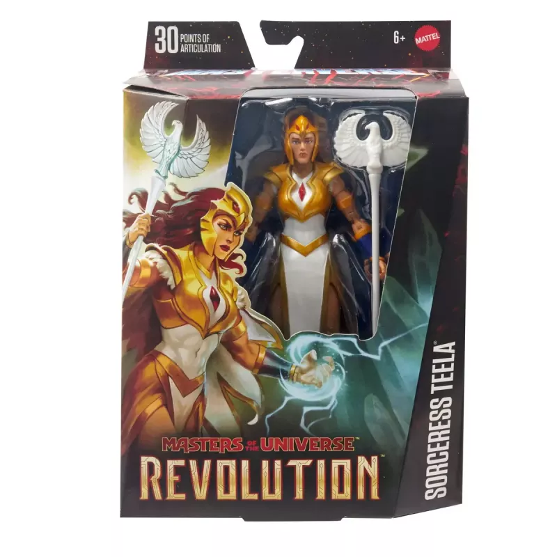 Veiksmo figūrėlė Mattel Masters of the Universe Sorceress Teela 6+ Spalvinga