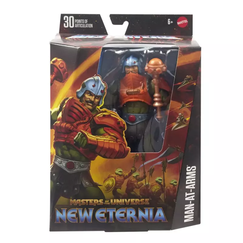 Veiksmo figūrėlė Mattel Masters of the Universe Man-At-Arms 6+ Įvairiaspalvė