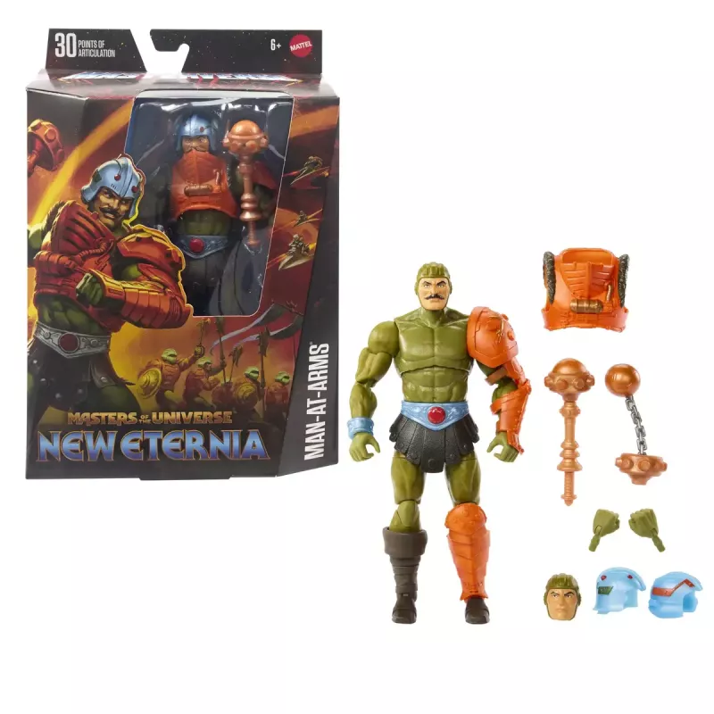 Veiksmo figūrėlė Mattel Masters of the Universe Man-At-Arms 6+ Įvairiaspalvė
