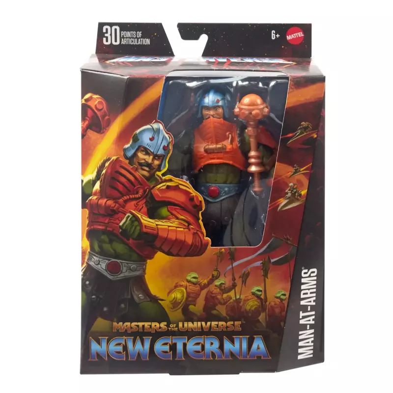 Veiksmo figūrėlė Mattel Masters of the Universe Man-At-Arms 6+ Įvairiaspalvė
