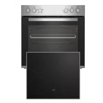 Beko BBUC12020X virimo aparatų komplektas Keraminė kaitlentė Elektrinė