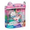 Gabby's Dollhouse: Filmas, Cakey Cat ir Cookie Bobby žaislų figūrėlės su 2 priedais, vaikiški žaislai mergaitėms ir berniukams nuo 3 metų