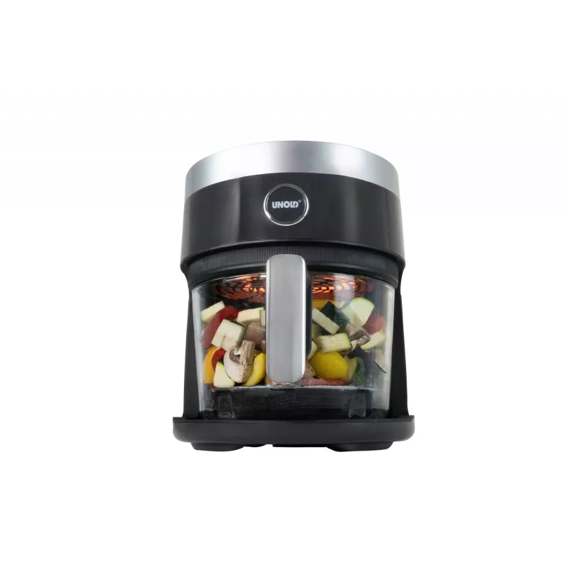 Unold 58695 keptuvė Viena 3,5 L Atskira 1200 W Karšto oro keptuvė Juoda