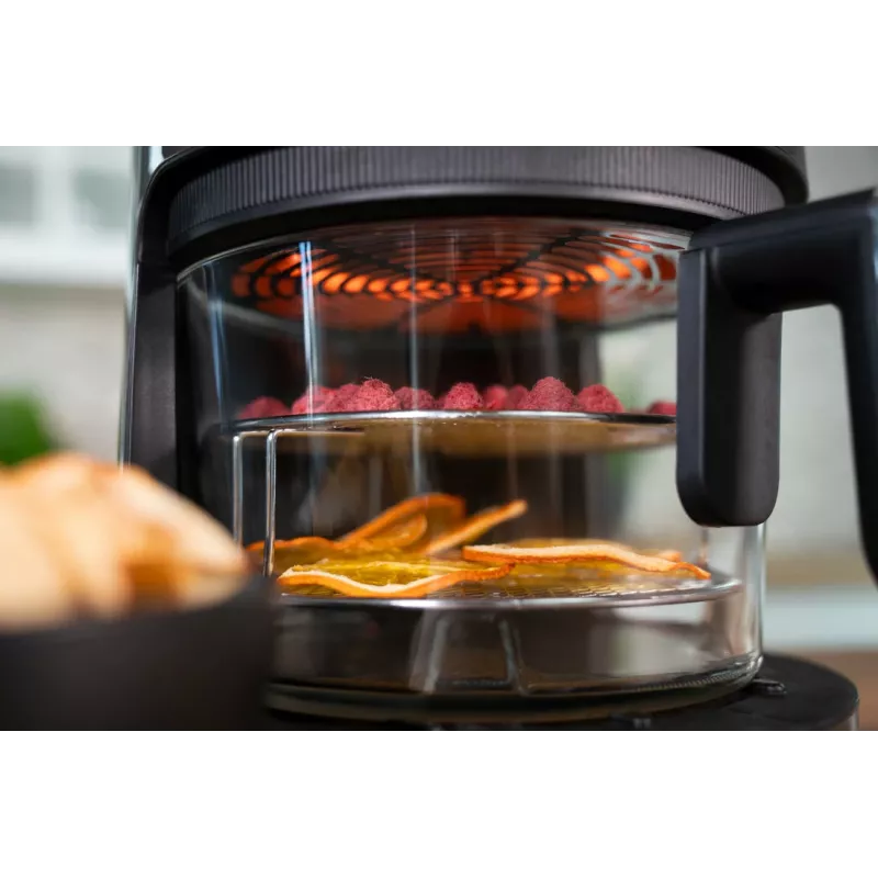 Unold 58695 keptuvė Viena 3,5 L Atskira 1200 W Karšto oro keptuvė Juoda