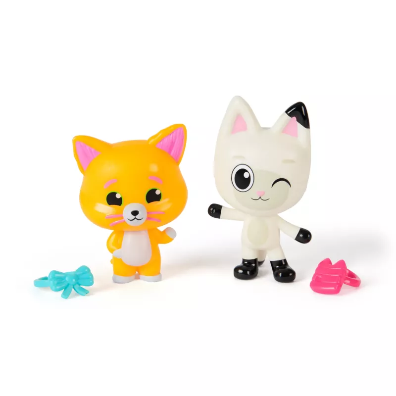 Gabby's Dollhouse: Filmas, Pandy Paws ir Chumsley žaislų figūrėlės su 2 priedais, žaislai mergaitėms ir berniukams nuo 3 metų