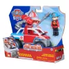 Žaislinė transporto priemonė Spin Master Paw Patrol Fire Rescue Ryder's Rescue Vehicle su bepiločio paleidimo įrenginiu ir Ryder figūrėle