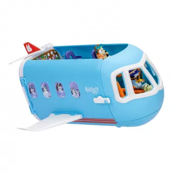 Oro uostas ir lėktuvas Moose Toys Bluey 3-in-1 lėktuvo žaidimo rinkinys įvairiaspalvis