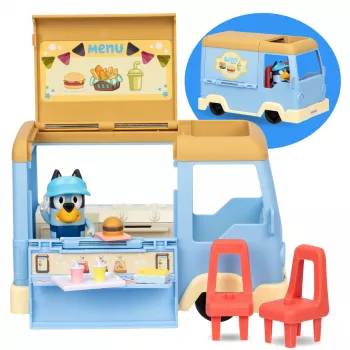 Žaislų rinkinys TMTOYS Moose Toys MS18919 — Bluey kavinės žaidimų rinkinys, plastikinis, įvairiaspalvis, nuo 3 metų