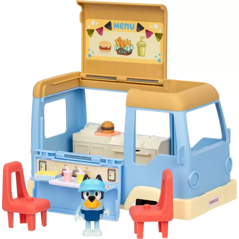 Žaislų rinkinys TMTOYS Moose Toys MS18919 — Bluey kavinės žaidimų rinkinys, plastikinis, įvairiaspalvis, nuo 3 metų