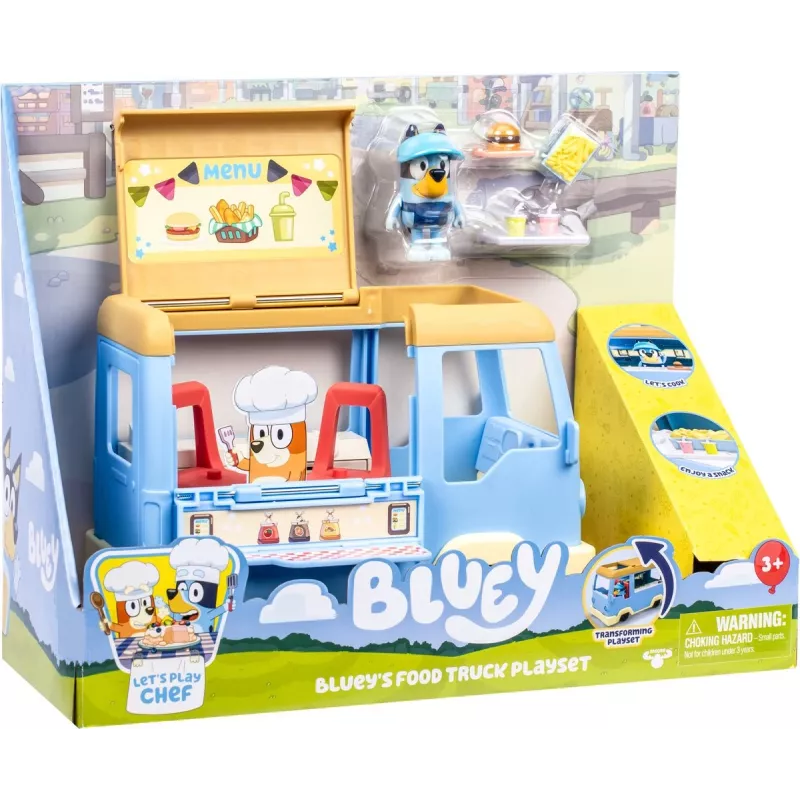 Žaislų rinkinys TMTOYS Moose Toys MS18919 — Bluey kavinės žaidimų rinkinys, plastikinis, įvairiaspalvis, nuo 3 metų
