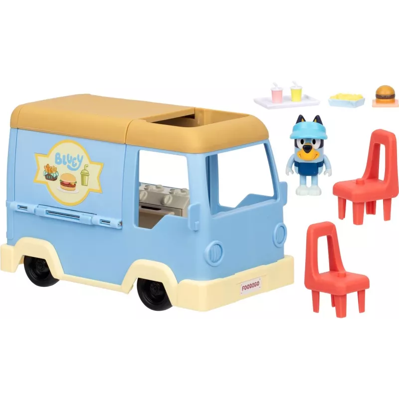 Žaislų rinkinys TMTOYS Moose Toys MS18919 — Bluey kavinės žaidimų rinkinys, plastikinis, įvairiaspalvis, nuo 3 metų