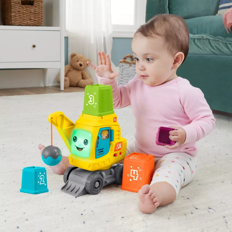 Mattel Count & Stack Crane įgūdžių žaidimas