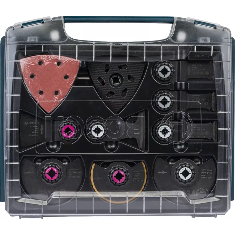 Bosch i-BOXX Pro 34 vnt. Šlifavimo priedų rinkinys