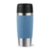 EMSA Travel Mug Classic 360 ml mėlynas nerūdijančio plieno kelioninis puodelis