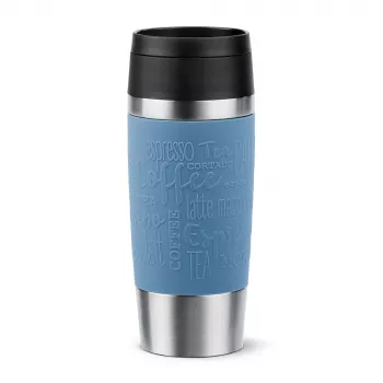 EMSA Travel Mug Classic 360 ml mėlynas nerūdijančio plieno kelioninis puodelis