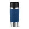EMSA Travel Mug Classic N2020300 kelioninis puodelis 360 ml Juoda, Mėlyna, Nerūdijantis plienas Nerūdijantis plienas