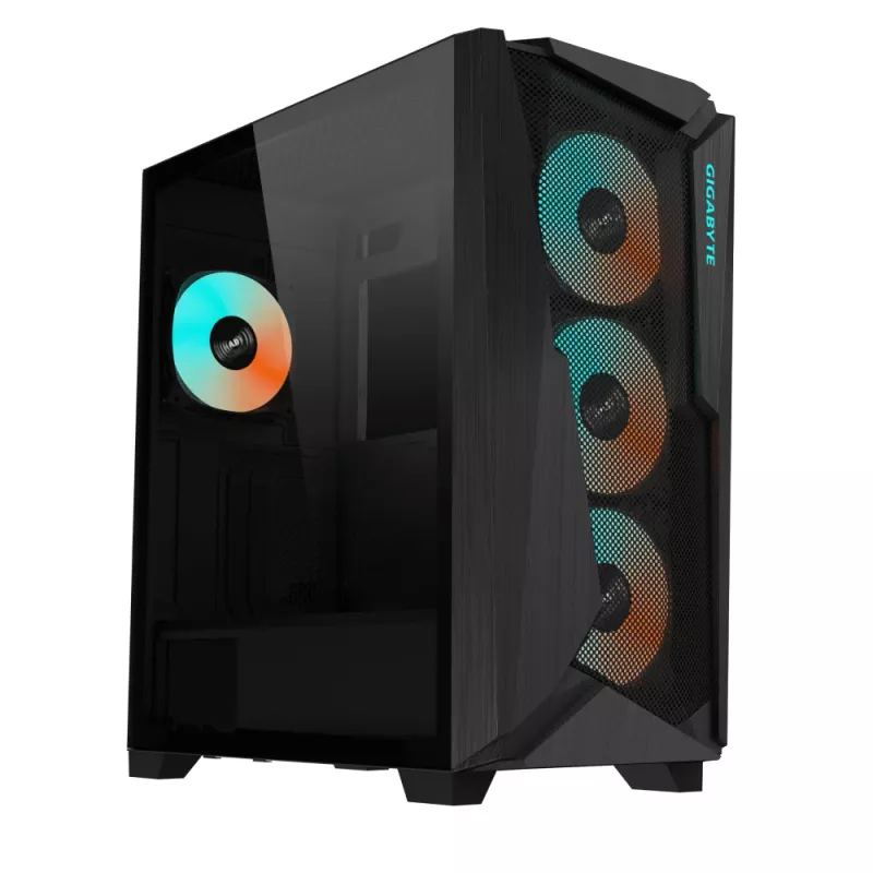 GIGABYTE C301 GLASS Midi Tower Juoda