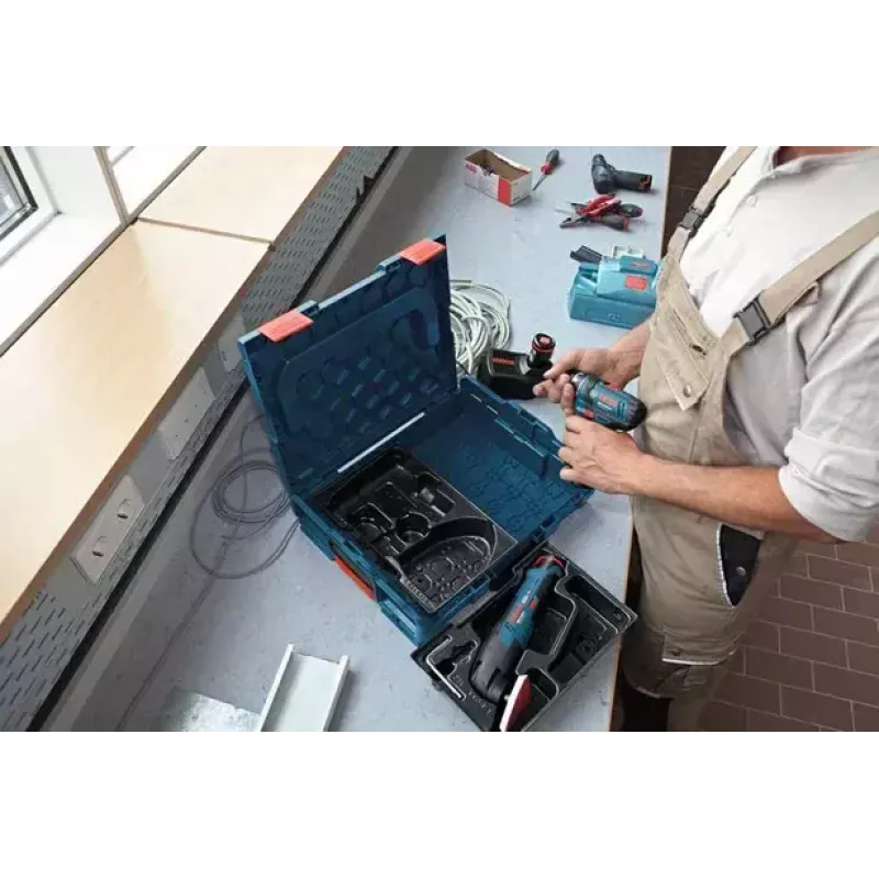 Bosch 1 600 A01 9YY laikymo dėžės priedas Juodas Pertvarų rinkinys