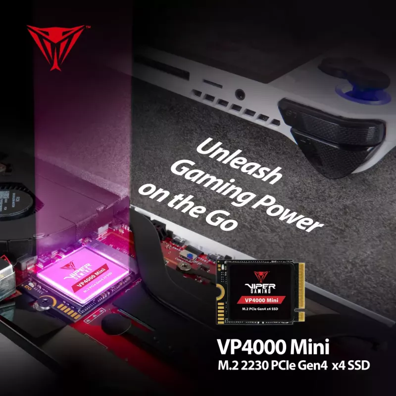 SSD diskas Patriot Memory 2 TB M.2 PCI Express 4.0 NVMe VP4000 Mini