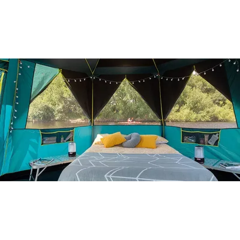 Tent Coleman Octagon Green Geltona