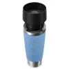 EMSA Travel Mug Waves Grande 500 ml mėlynas, nerūdijantis plienas