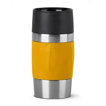 EMSA Travel Mug Compact 300 ml Nerūdijantis plienas, Geltona