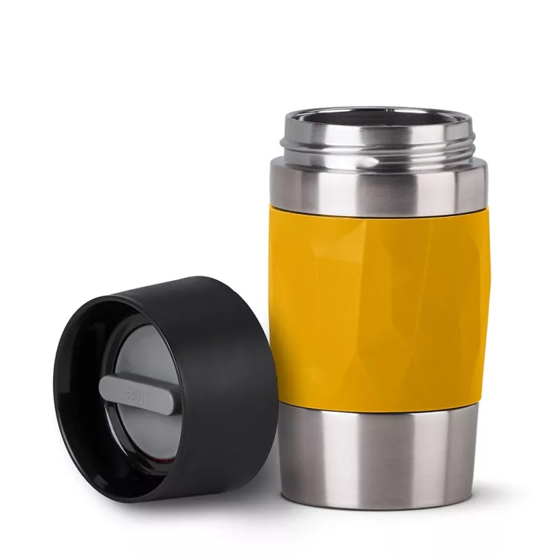 EMSA Travel Mug Compact 300 ml Nerūdijantis plienas, Geltona