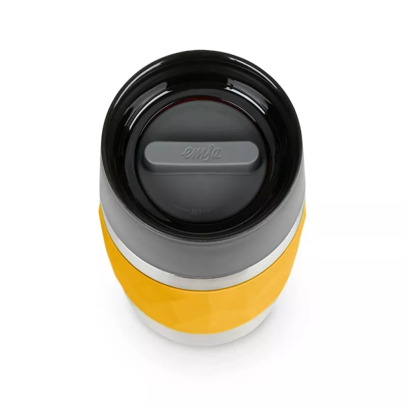EMSA Travel Mug Compact 300 ml Nerūdijantis plienas, Geltona
