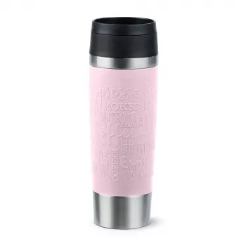 EMSA Travel Mug Classic Grande 500 ml pink, nerūdijantis plienas