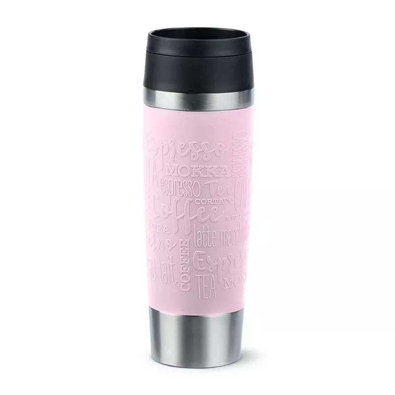 EMSA Travel Mug Classic Grande 500 ml pink, nerūdijantis plienas