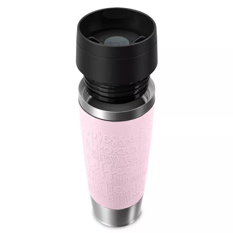 EMSA Travel Mug Classic Grande 500 ml pink, nerūdijantis plienas