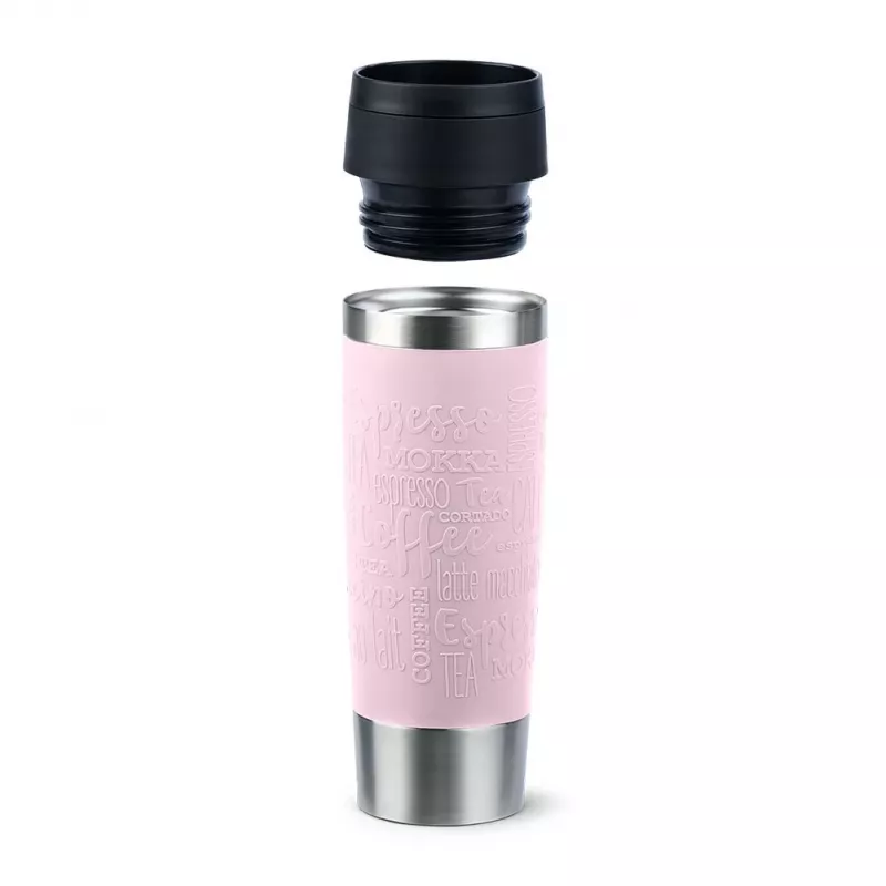 EMSA Travel Mug Classic Grande 500 ml pink, nerūdijantis plienas