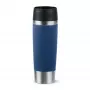 EMSA Travel Mug Classic N2022100 kelioninis puodelis 500 ml Juoda, Mėlyna, Nerūdijantis plienas Nerūdijantis plienas