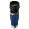 EMSA Travel Mug Classic N2022100 kelioninis puodelis 500 ml Juoda, Mėlyna, Nerūdijantis plienas Nerūdijantis plienas