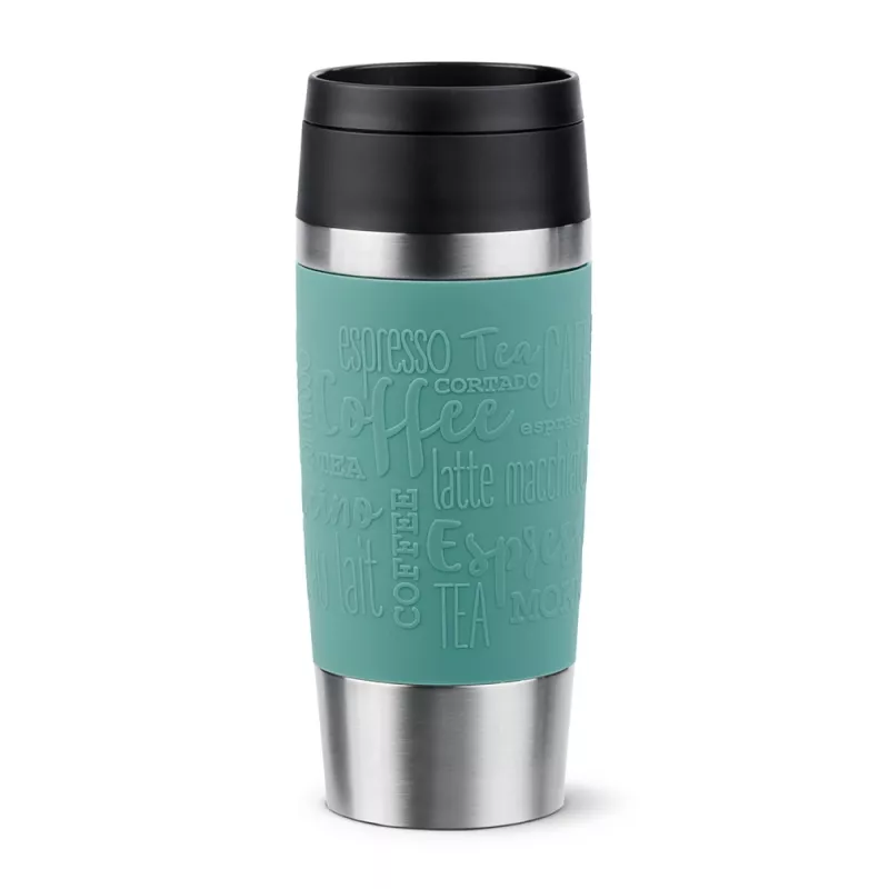 EMSA Travel Mug Classic 360 ml mėlyna nerūdijančio plieno kelioninis puodelis