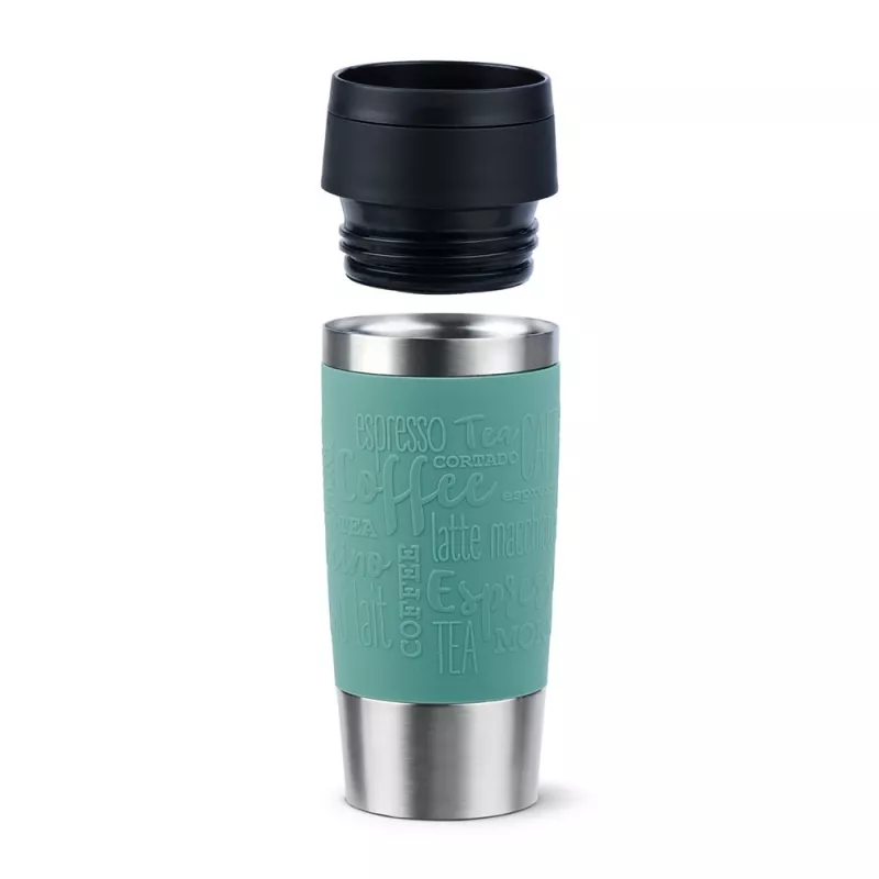 EMSA Travel Mug Classic 360 ml mėlyna nerūdijančio plieno kelioninis puodelis