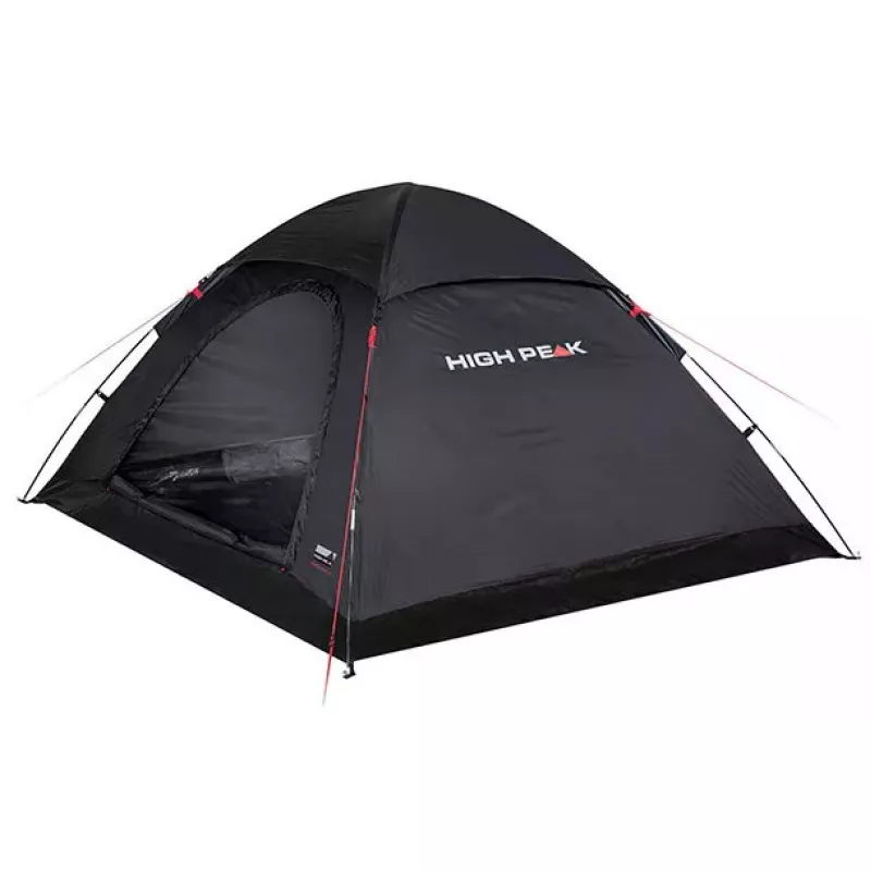Kupolinė palapinė High Peak Monodome XL 4 asmenims juoda
