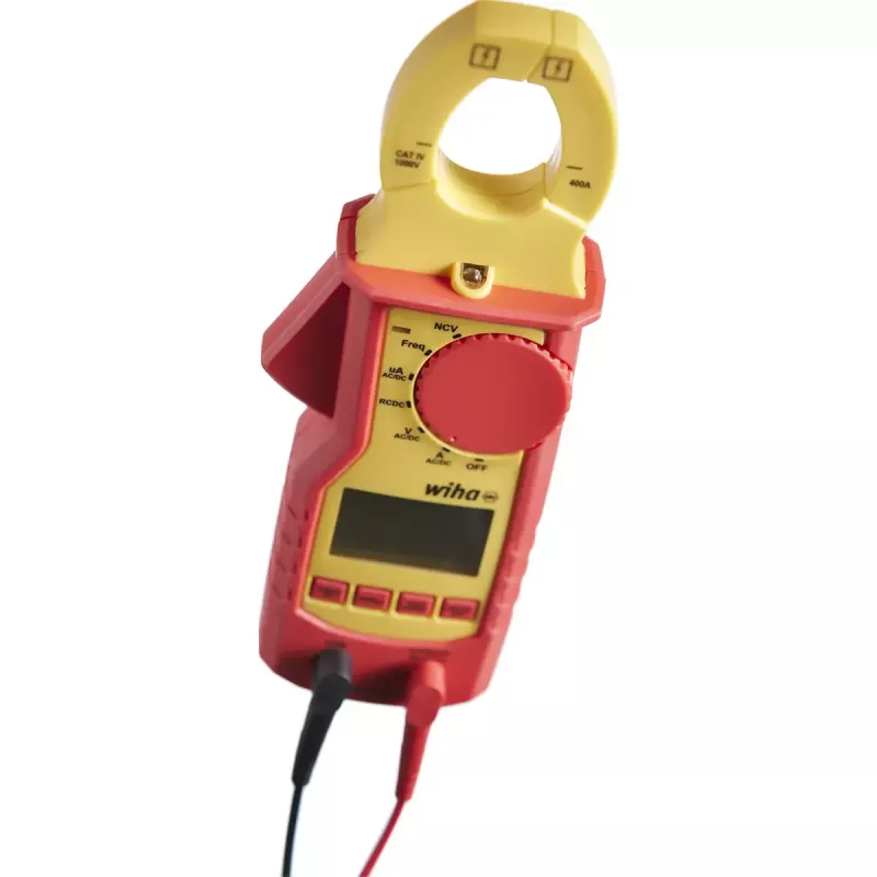 Srovės matavimo replės Wiha 45219 CAT IV 1000V 400A AC DC įtampa