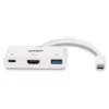 Lindy USB 3.2 Type C į HDMI keitiklis su USB Type A prievadu ir maitinimo tiekimu